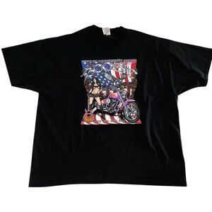 Men’s Indianapolis 2003 boogie Midwest bike fest black T size 3Xl boxFB